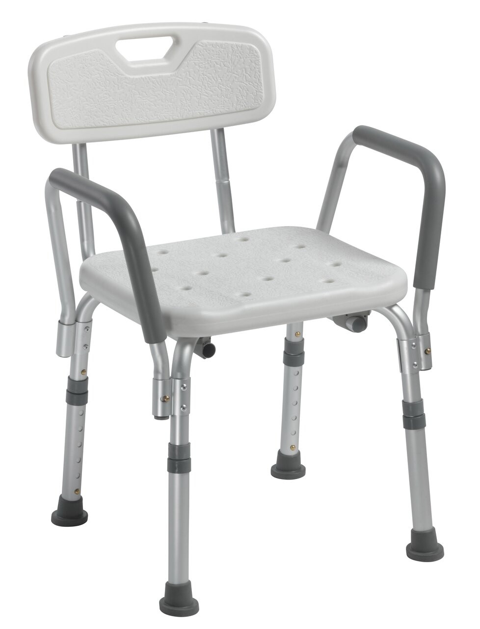 Drive Medical Shower Chair with Back & Padded Arms (12445KD-1) product photo